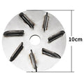 Pork dehairing disc for time-saving