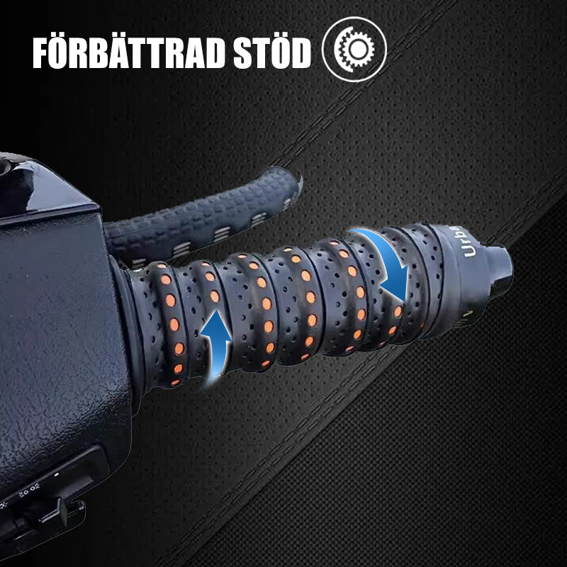 Ruban de Guidon de Moto en Silicone Doux Antidérapant à Réduction des Vibrations