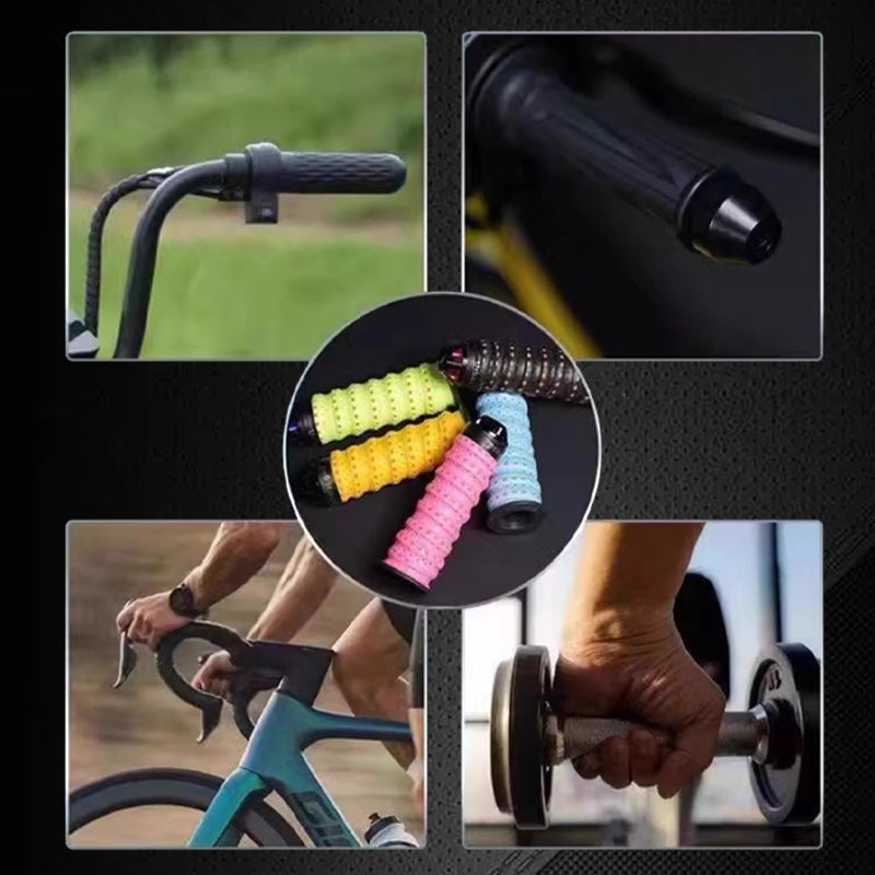 Ruban de Guidon de Moto en Silicone Doux Antidérapant à Réduction des Vibrations