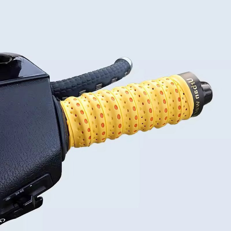 Ruban de Guidon de Moto en Silicone Doux Antidérapant à Réduction des Vibrations