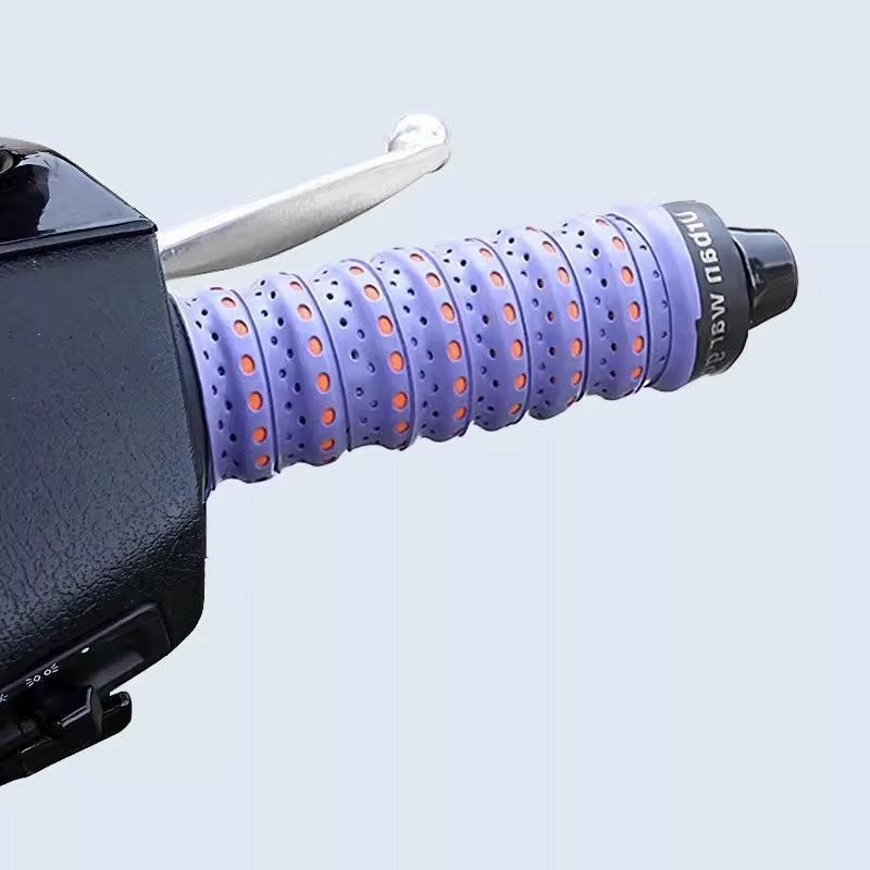 Ruban de Guidon de Moto en Silicone Doux Antidérapant à Réduction des Vibrations