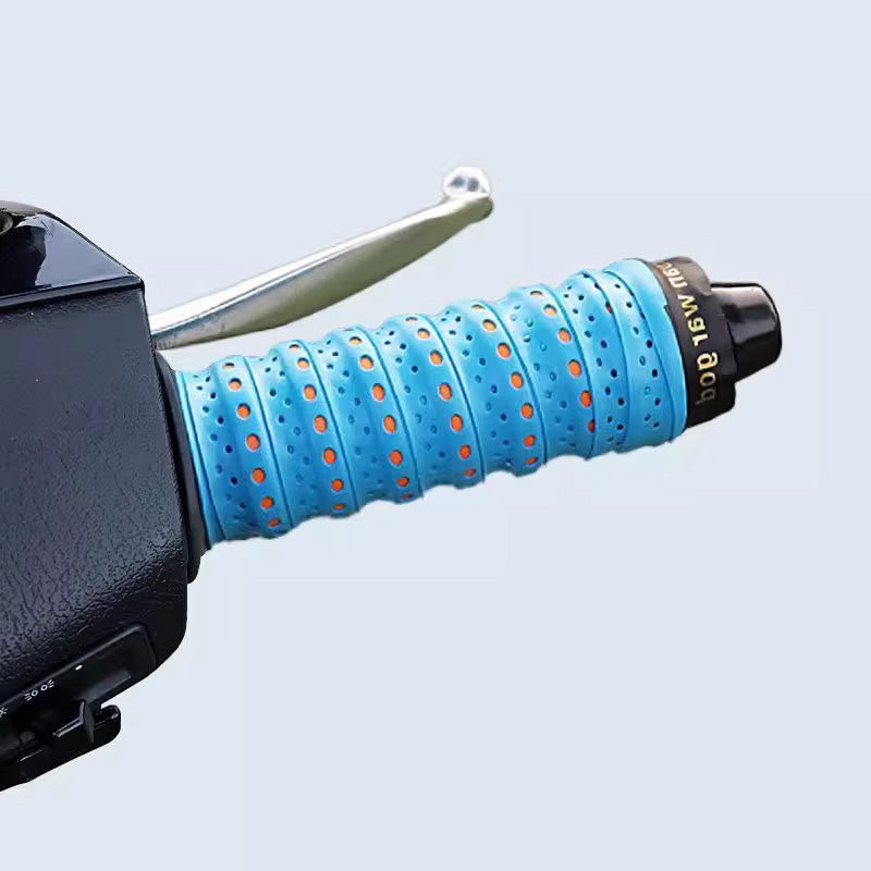 Ruban de Guidon de Moto en Silicone Doux Antidérapant à Réduction des Vibrations