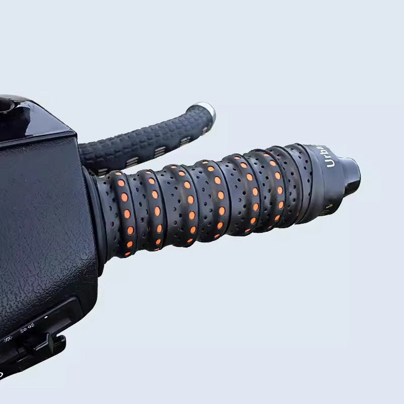 Ruban de Guidon de Moto en Silicone Doux Antidérapant à Réduction des Vibrations