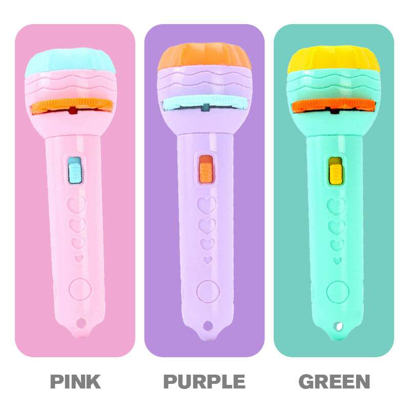Lampe de poche de projection éducative pour enfants