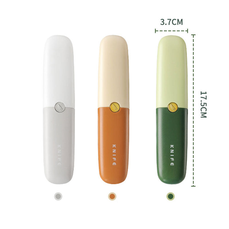 Couteau et éplucheur de fruits 2 en 1 portable et compact