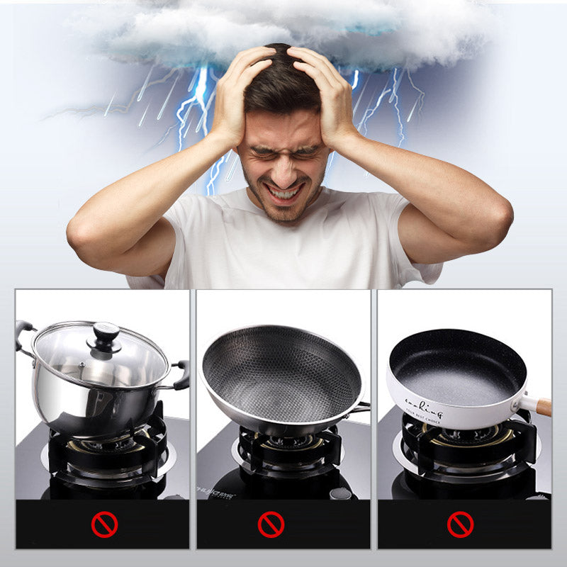 Offre spéciale durée limitée Support de cuisinière à gaz antidérapant universel et durable