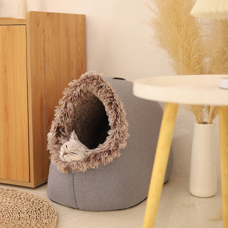 REDUCTION Lit chaud d'hiver pour animaux de compagnie