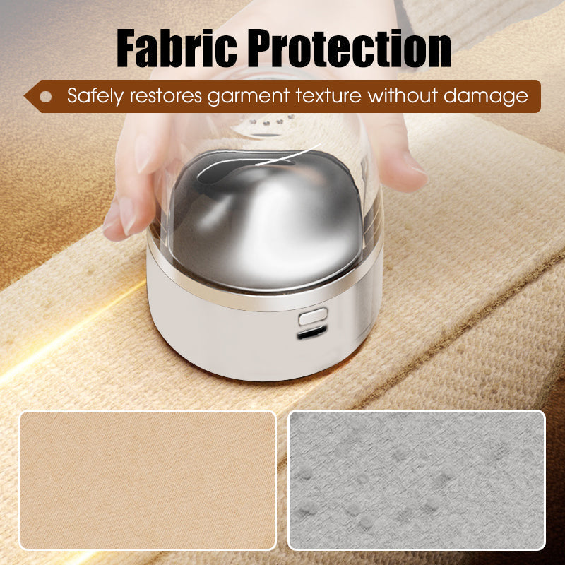 RÉDUCTION Rasoir anti-bouloches rechargeable portable - 3 vitesses avec lampe LED pour l'entretien des pulls et des tissus d'ameublement