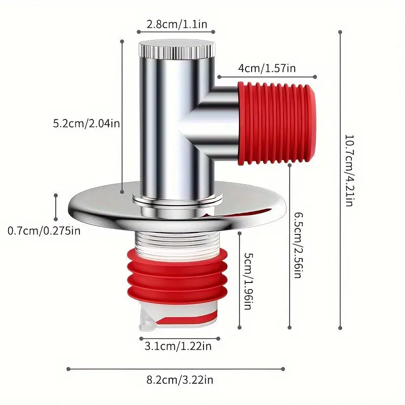 Washing Machine Anti-Overflow Siphon Adapter