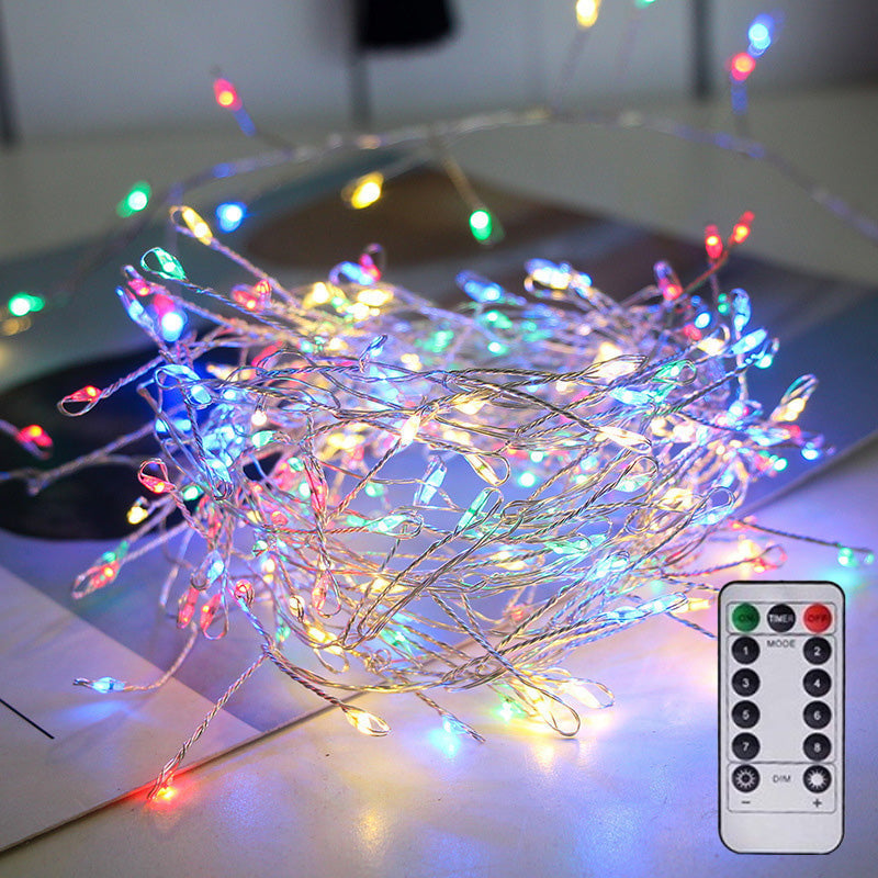 49 % DE RÉDUCTION Guirlande lumineuse LED feu d'artifice fil de cuivre