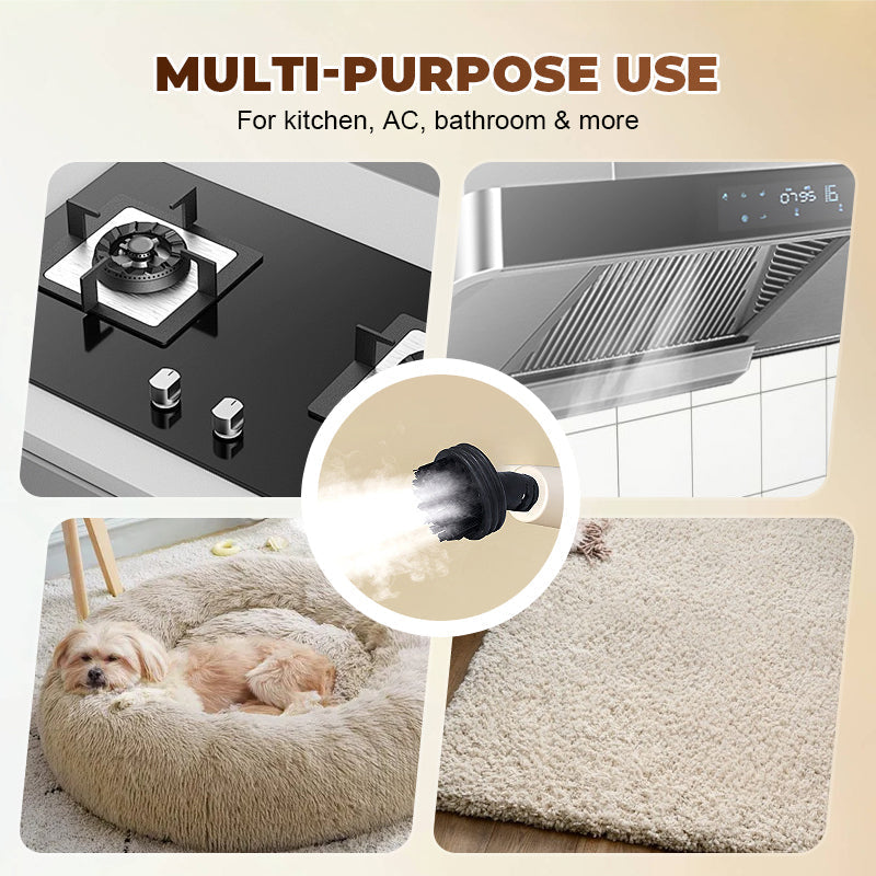 High Temperature Handheld Steam Cleaner Set