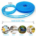 Windproof & Non-slip Clothesline Fast Drying, Secure Hanging & Easy Installation