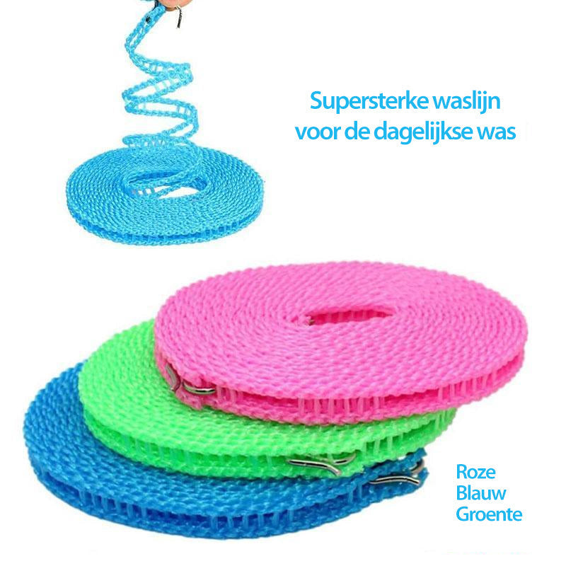 Windproof & Non-slip Clothesline Fast Drying, Secure Hanging & Easy Installation
