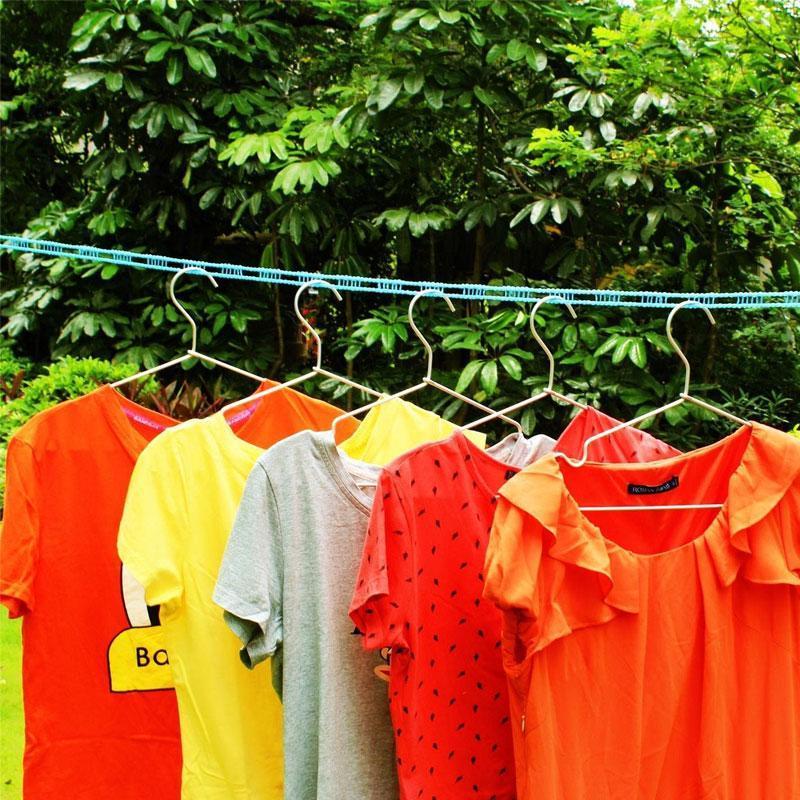 Windproof & Non-slip Clothesline Fast Drying, Secure Hanging & Easy Installation