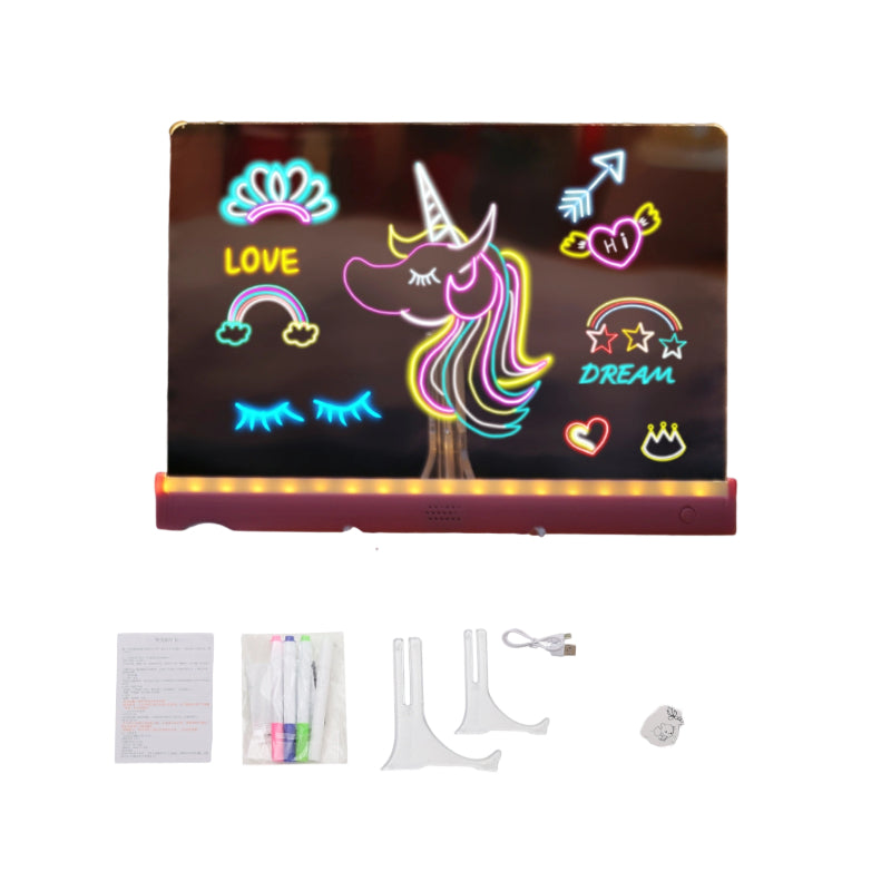 Kit DIY pour fabriquer un tableau lumineux pour enfants