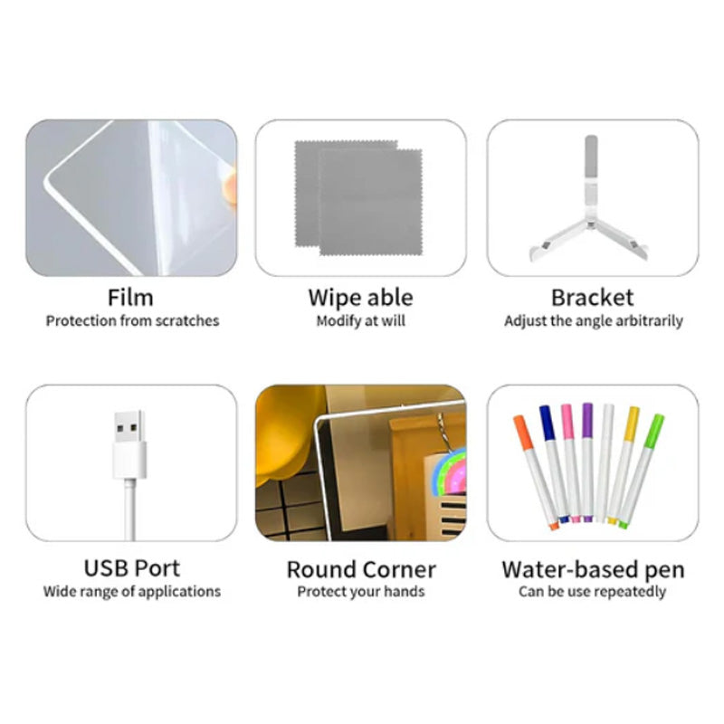 Kit DIY pour fabriquer un tableau lumineux pour enfants