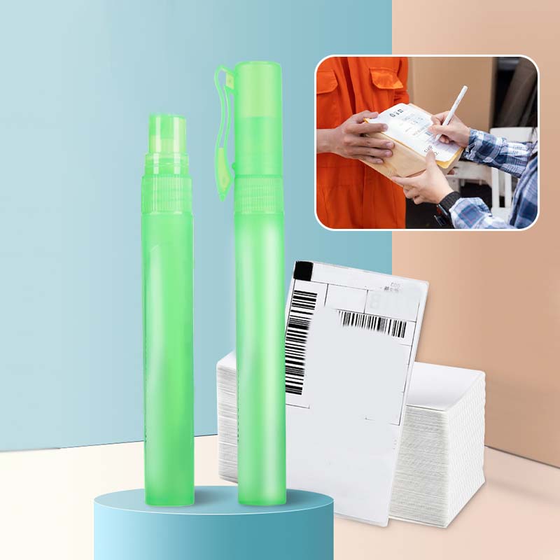 Détecteur de réduction par pulvérisation pour papier thermosensible