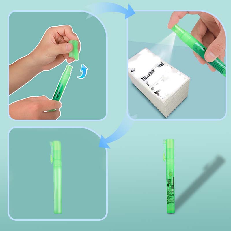 Détecteur de réduction par pulvérisation pour papier thermosensible