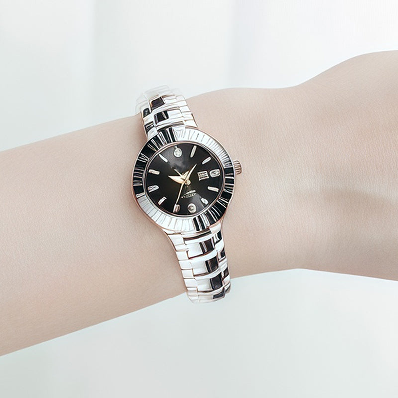 Elegant and waterproof watch for women