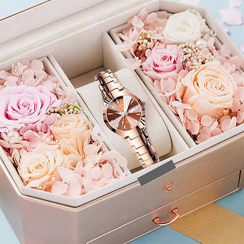 Elegant and waterproof watch for women