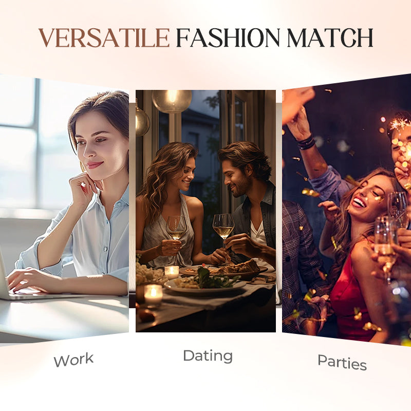Elegant and waterproof watch for women