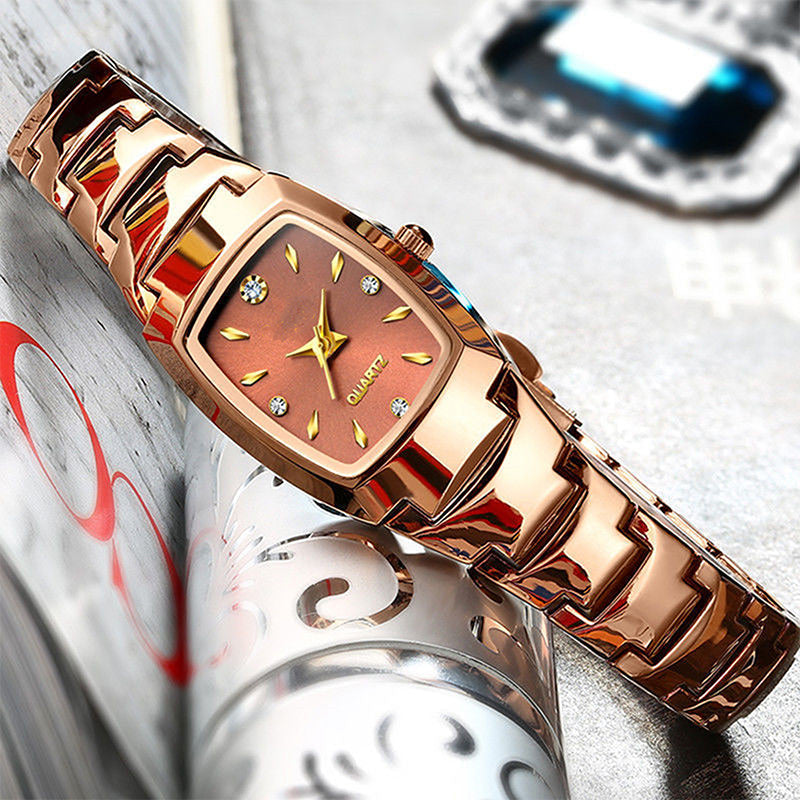 Elegant and waterproof watch for women