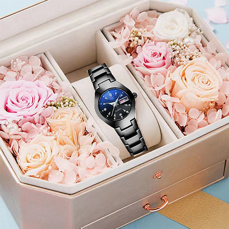 Elegant and waterproof watch for women