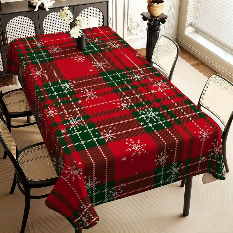 Nouveauté de Noël : Nappe élégante avec imprimé de Noël