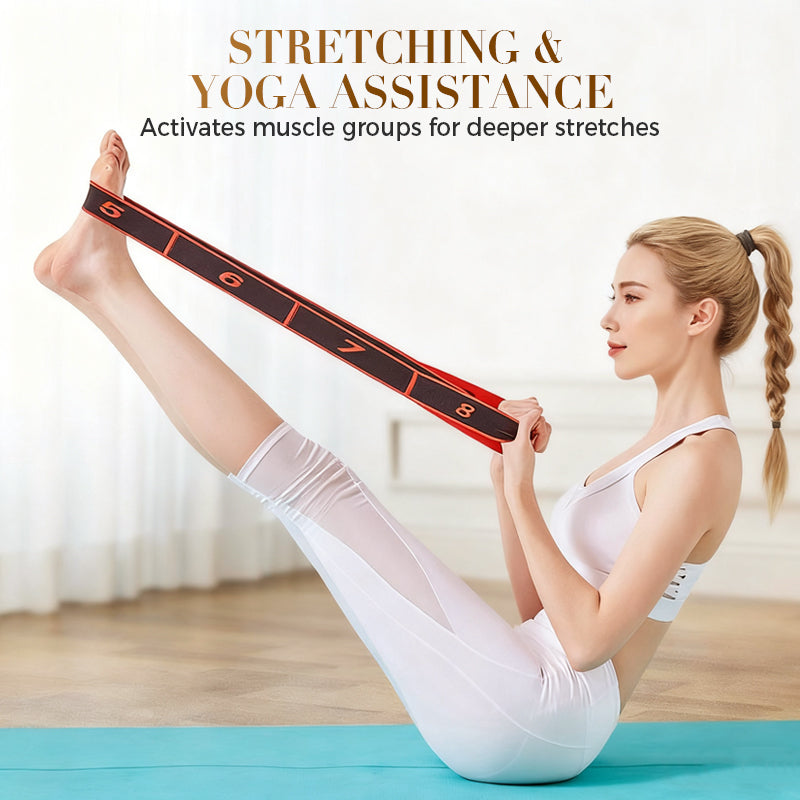 Bande de résistance pour le fitness, les étirements et le yoga