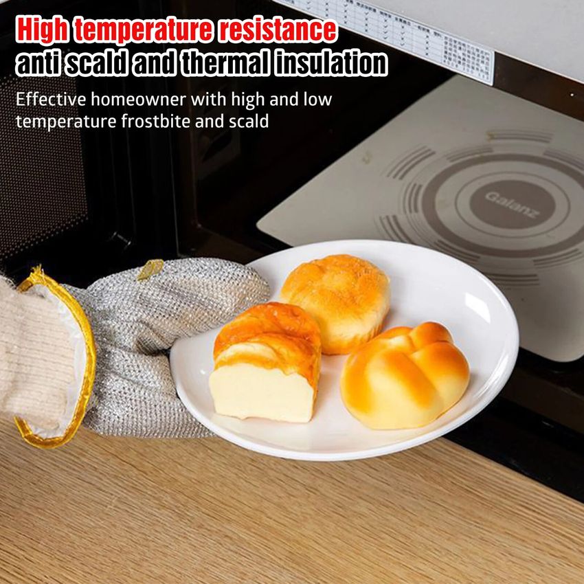 Wire dishwashing gloves