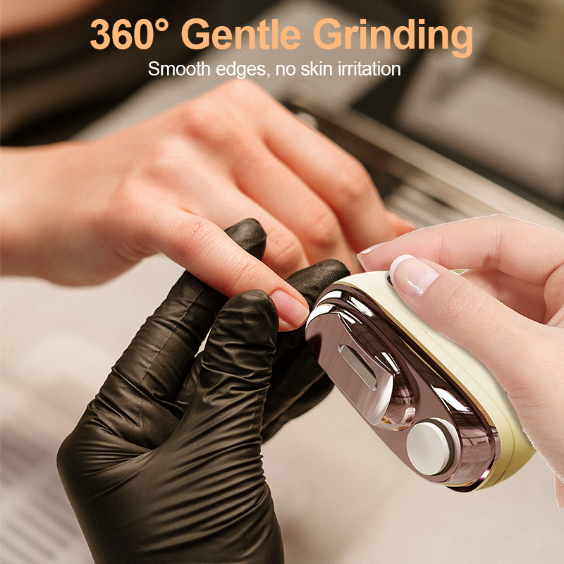 Coupe-ongles et polissoir électrique intelligent 2-en-1