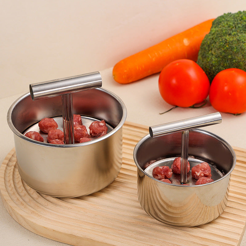 Moule à boulettes de viande en acier inoxydable