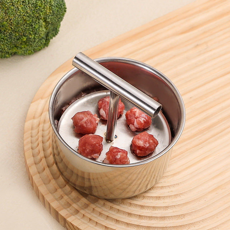 Moule à boulettes de viande en acier inoxydable