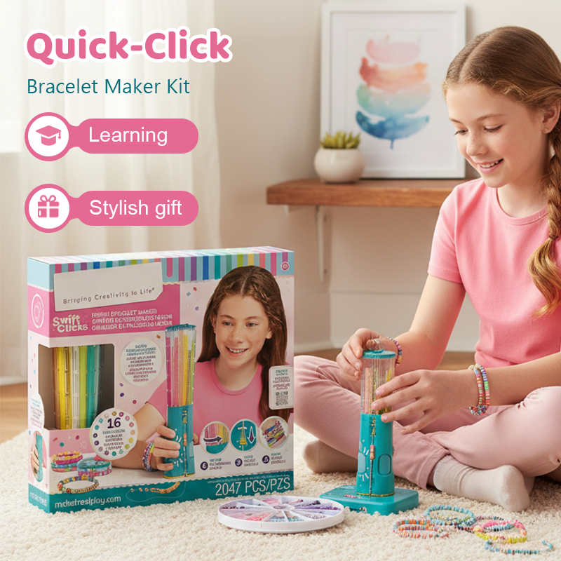 Idée cadeau : kit de création de bracelets Quick-Click à 50 %.