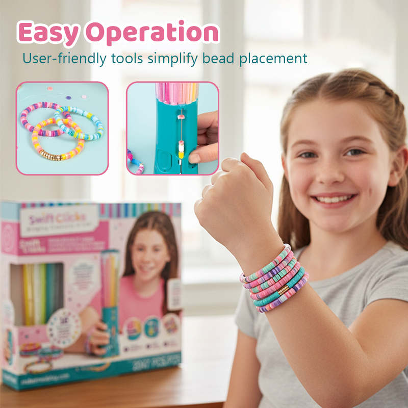 Idée cadeau : kit de création de bracelets Quick-Click à 50 %.