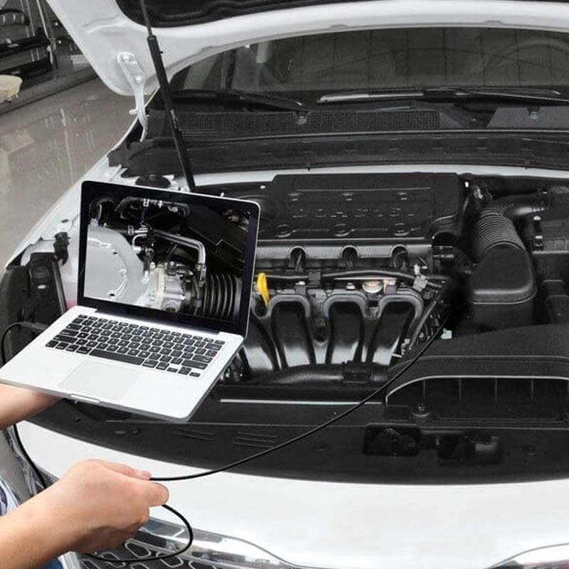 Caméra endoscopique USB étanche avec LED