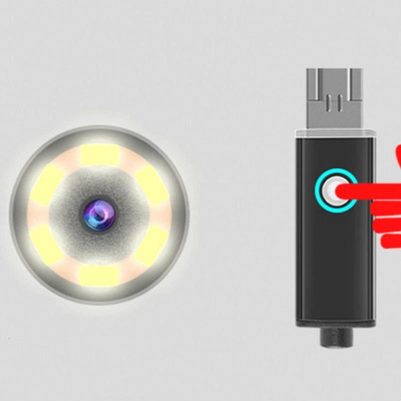 Caméra endoscopique USB étanche avec LED