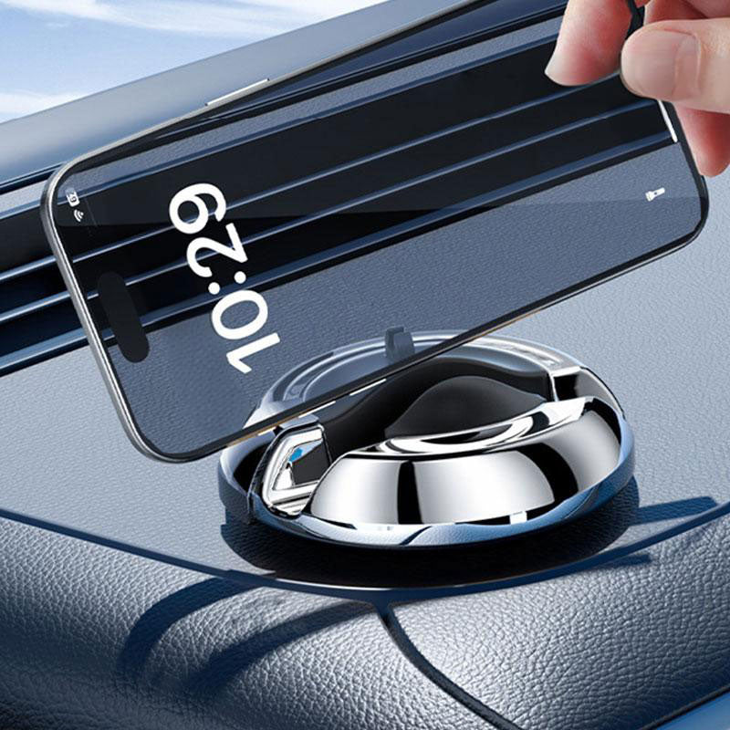 Support de téléphone de voiture avec plaque d'immatriculation de stationnement