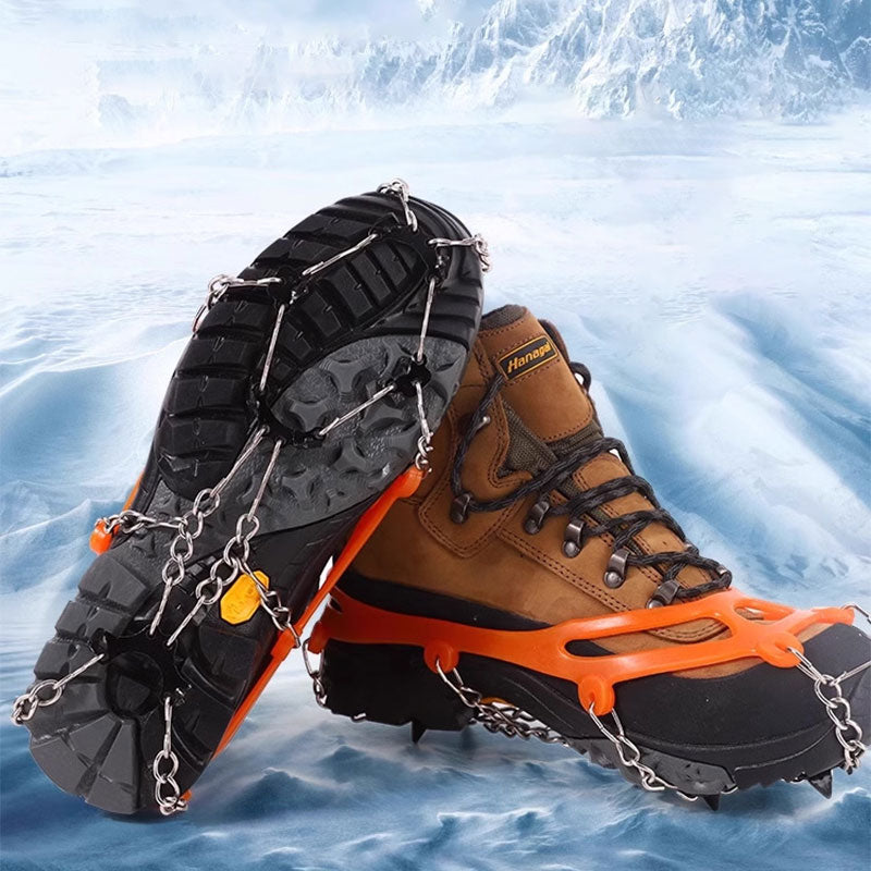 Anti-slip crampons for shoes and hiking boots