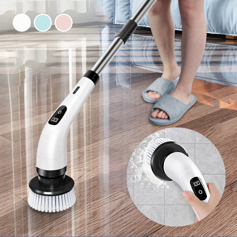 VENTE FLASH 57 % DE RÉDUCTION Brosse de nettoyage électrique 9 en 1
