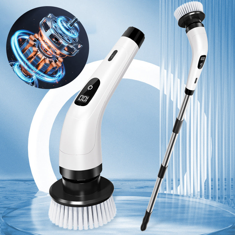 VENTE LIMITÉE 50 % DE RÉDUCTION Brosse de nettoyage électrique 9 en 1