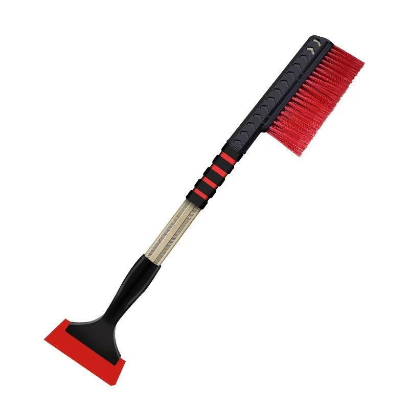 Double ice scraper and snow brush for cars | Winter car accessory for complete snow removal