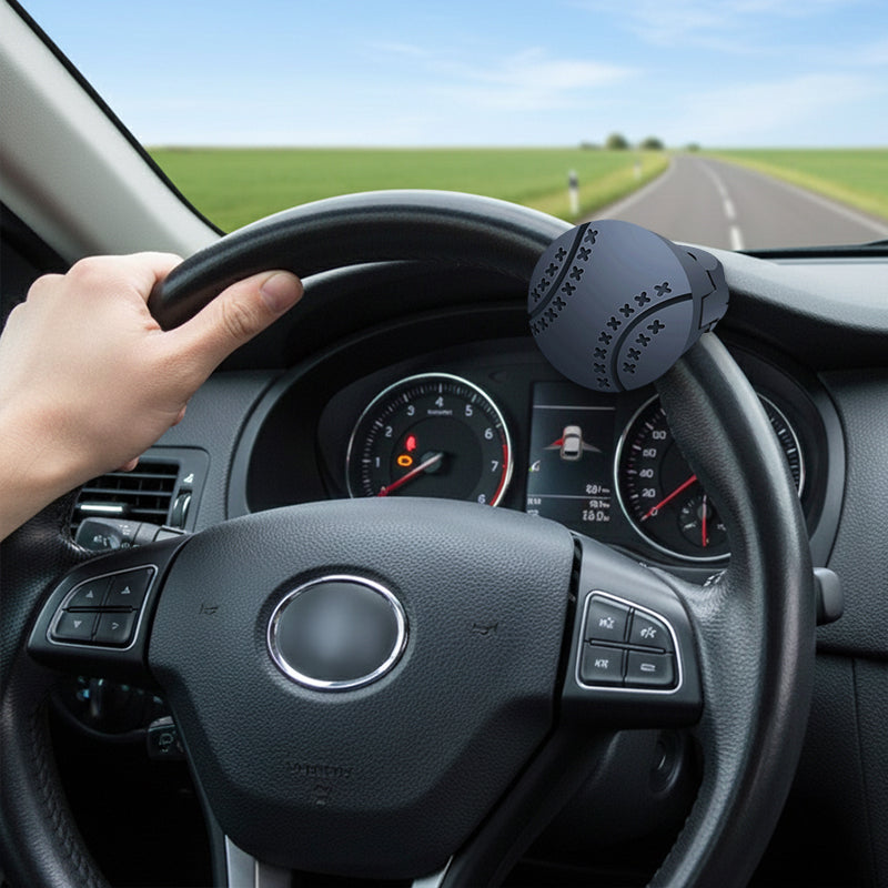 ACHETEZ-EN 2, OBTENEZ-EN 3 : Pommeau de volant ergonomique – Design à texture antidérapante pour une meilleure prise en toutes circonstances