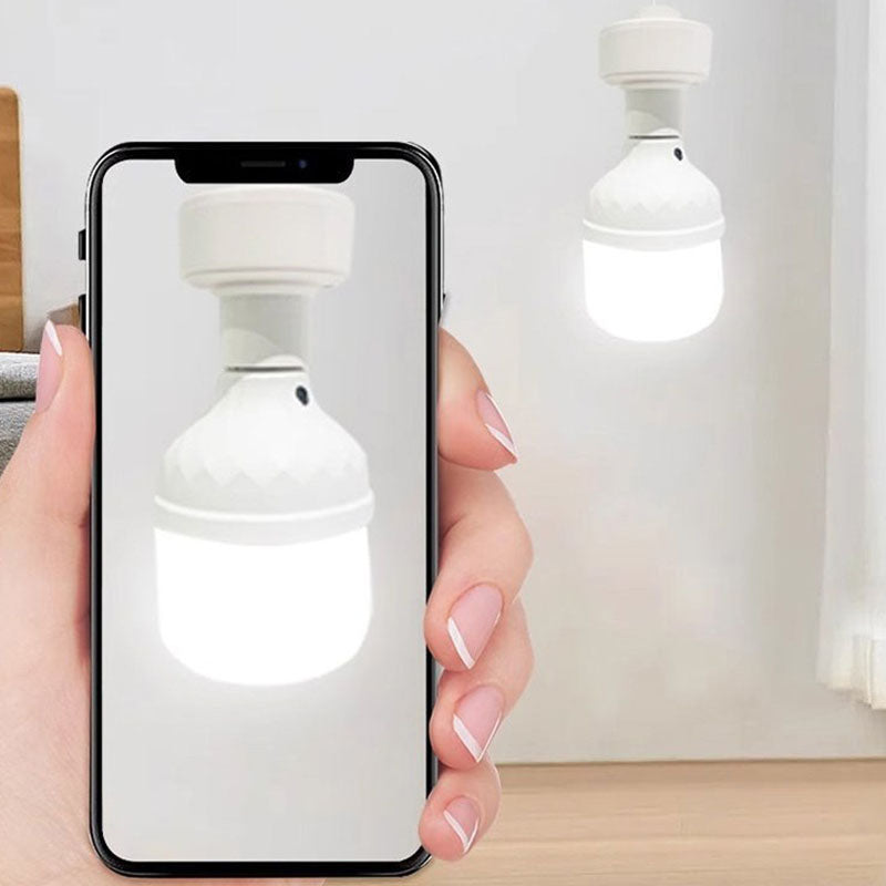 Douille de lampe avec détecteur de mouvement E27