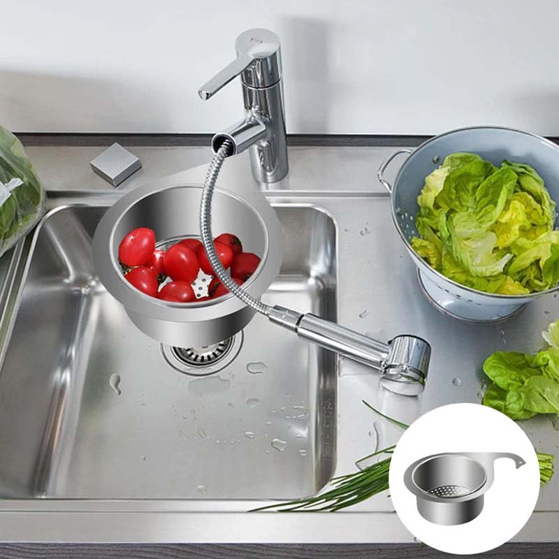 Globetrek Sink Strainer: Filtre d'évier en acier inoxydable col de cygne