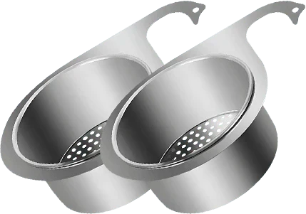 Globetrek Sink Strainer: Filtre d'évier en acier inoxydable col de cygne