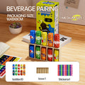 Children's toys sorted by bottle colour