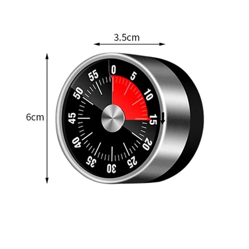 Magnetic-mechanical manual timer