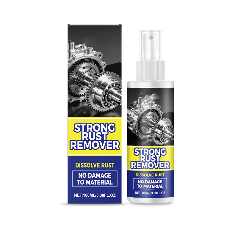 Spray antirouille puissant tout-en-un pour voitures. Efficace sur les pare-chocs, les échappements et les garnitures, il élimine la rouille sans effort en quelques minutes.