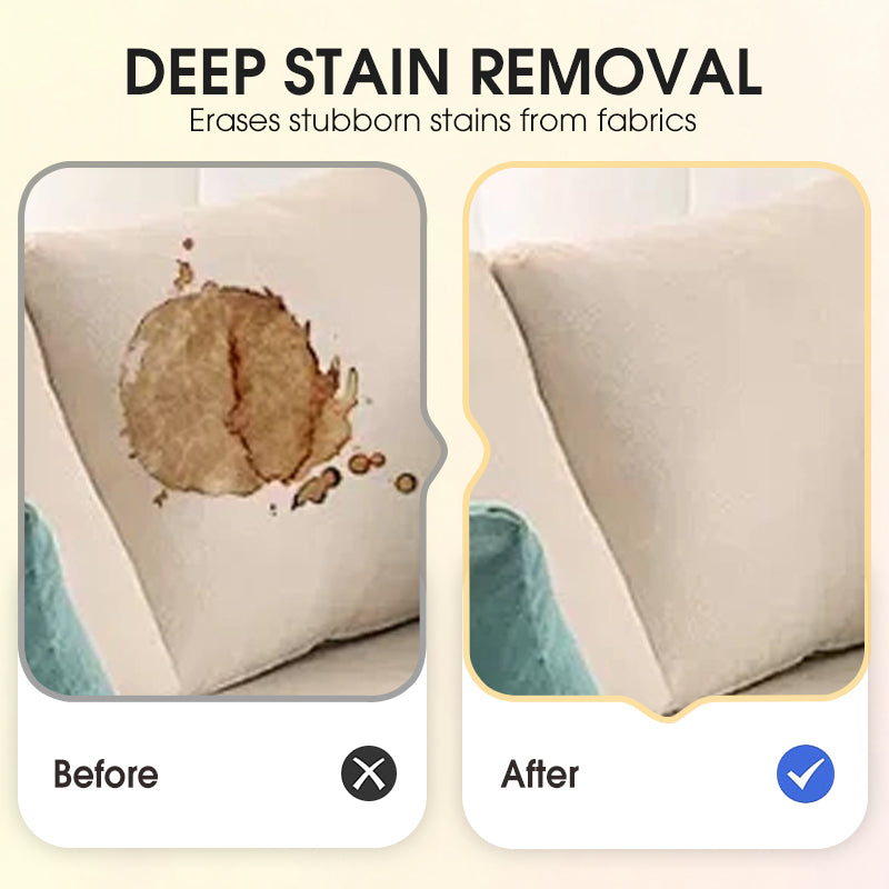 Multi-purpose fabric cleaning spray